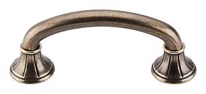 Top Knobs Edwardian 3" (76mm) Center-to-Center Lund Cabinet Pull (German Bronze)