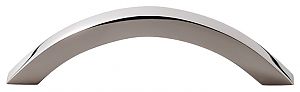 Top Knobs Stainless Steel 3-3/4" (96mm) Center-to-Center Cabinet Pull (Polished Stainless Steel)