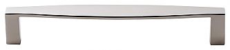 Top Knobs Stainless Steel 6-5/16" (160mm) Center-to-Center Cabinet Pull (Polished Stainless Steel)