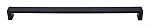Top Knobs Sanctuary II - Modern Metro 12" (305mm) Center-to-Center Cabinet Pull (Flat Black)