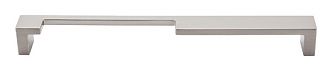 Top Knobs Sanctuary II - Modern Metro 9" (229mm) Center-to-Center Notch A Cabinet Pull (Brushed Satin Nickel)