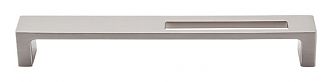 Top Knobs Sanctuary II - Modern Metro 7" (178mm) Center-to-Center Slot Cabinet Pull (Brushed Satin Nickel)