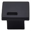 Top Knobs Sanctuary II - Modern Metro 1-1/4" (32mm) Slot Cabinet Knob (Flat Black)