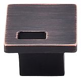 Top Knobs Sanctuary II - Modern Metro 1-1/4" (32mm) Slot Cabinet Knob (Tuscan Bronze)