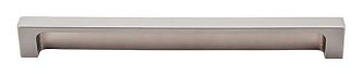 Top Knobs Sanctuary II - Modern Metro Tab 8" (203mm) Center-to-Center Cabinet Pull (Brushed Satin Nickel)