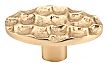 Top Knobs Cobblestone 2-5/8" (67mm) Oval Cabinet Knob (Brass)