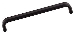 Top Knobs Ellis 6-5/16" (160mm) Center-to-Center Telfair Cabinet Pull (Flat Black)