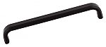 Top Knobs Ellis 6-5/16" (160mm) Center-to-Center Telfair Cabinet Pull (Flat Black)