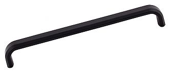 Top Knobs Ellis 7-9/16" (192mm) Center-to-Center Telfair Cabinet Pull (Flat Black)