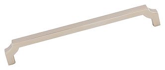 Top Knobs Ellis 8-13/16" (224mm) Center-to-Center Davenport Cabinet Pull (Flat Black)