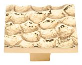 Top Knobs Cobblestone 2" (51mm) Square Cabinet Knob (Brass)