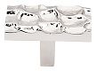 Top Knobs Cobblestone 1-7/8" (48mm) Rectangle Cabinet Knob (Polished Nickel)
