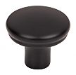 Top Knobs Ellis 1-1/4" (32mm) Julian Cabinet Knob (Flat Black)