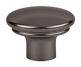 Top Knobs Ellis 1-3/8" (35mm) Julian Oval Cabinet Knob (Ash Gray)