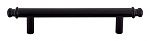 Top Knobs Ellis 3-3/4" (96mm) Center-to-Center Julian Cabinet Pull (Flat Black)
