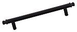 Top Knobs Ellis 5-1/16" (129mm) Center-to-Center Julian Cabinet Pull (Flat Black)
