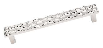 Top Knobs Cobblestone 6-5/16" (160mm) Center-to-Center Cabinet Pull (Polished Nickel)