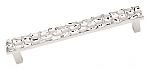 Top Knobs Cobblestone 6-5/16" (160mm) Center-to-Center Cabinet Pull (Polished Nickel)