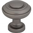 Top Knobs Regent's Park 1-1/4" (32mm) Ulster Cabinet Knob (Ash Gray)
