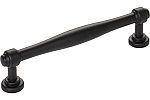 Top Knobs Regent's Park 5-1/16" (129mm) Center-to-Center Ulster Cabinet Pull (Flat Black)