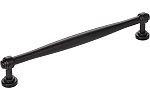 Top Knobs Regent's Park 7-9/16" (192mm) Center-to-Center Ulster Cabinet Pull (Flat Black)