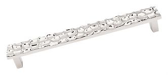 Top Knobs Cobblestone 7-9/16" (192mm) Center-to-Center Cabinet Pull (Polished Nickel)