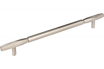 Top Knobs Regent's Park 8-13/16" (224mm) Center-to-Center Kingsmill Cabinet Pull (Brushed Satin Nickel)