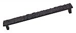 Top Knobs Cobblestone 8-13/16" (224mm) Center-to-Center Cabinet Pull (Coal Black)