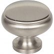 Top Knobs Regent's Park 1-1/4" (32mm) Cumberland Cabinet Knob (Brushed Satin Nickel)