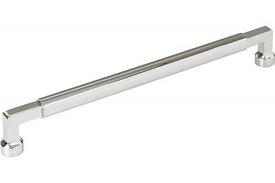 Top Knobs Regent's Park 8-13/16" (224mm) Center-to-Center Cumberland Cabinet Pull (Polished Chrome)