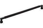 Top Knobs Regent's Park 12" (305mm) Center-to-Center Cumberland Cabinet Pull (Flat Black)