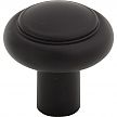 Top Knobs Regent's Park 1-1/4" (32mm) Clarence Cabinet Knob (Flat Black)