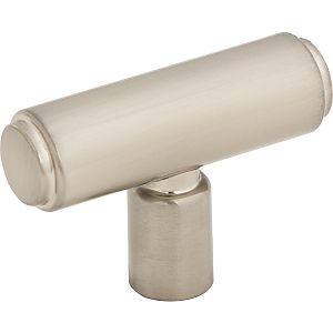 Top Knobs Regent's Park 2" (51mm) Clarence T-Cabinet Knob (Brushed Satin Nickel)