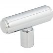 Top Knobs Regent's Park 2" (51mm) Clarence T-Cabinet Knob (Polished Chrome)