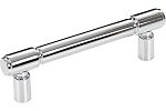 Top Knobs Regent's Park 3-3/4" (96mm) Center-to-Center Clarence Cabinet Pull (Polished Chrome)