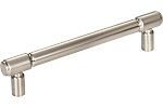 Top Knobs Regent's Park 5-1/16" (129mm) Center-to-Center Clarence Cabinet Pull (Brushed Satin Nickel)