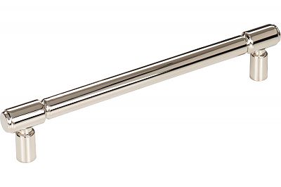 Top Knobs Regent's Park 6-5/16" (160mm) Center-to-Center Clarence Cabinet Pull (Polished Nickel)