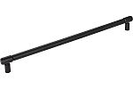 Top Knobs Regent's Park 12" (305mm) Center-to-Center Clarence Cabinet Pull (Flat Black)