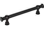 Top Knobs Regent's Park 5-1/16" (129mm) Center-to-Center Ormonde Cabinet Pull (Flat Black)