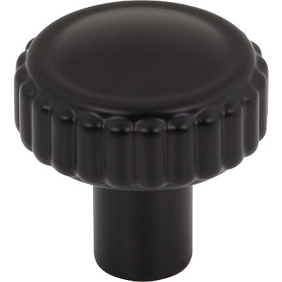 Top Knobs Coddington - Holden 1-1/4" (32mm) Cabinet Knob (Flat Black)