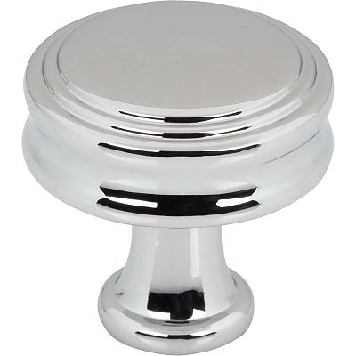 Top Knobs Coddington 1-1/4" (32mm) Cabinet Knob (Polished Chrome)