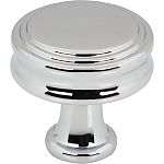 Top Knobs Coddington 1-1/4" (32mm) Cabinet Knob (Polished Chrome)
