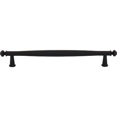 Top Knobs Coddington 7-9/16" (192mm) Center-to-Center Cabinet Pull (Flat Black)