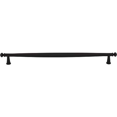 Top Knobs Coddington 12" (305mm) Center-to-Center Cabinet Pull (Flat Black)