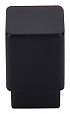 Top Knobs Sanctuary 3/4" (19mm) Tapered Square Cabinet Knob (Flat Black)