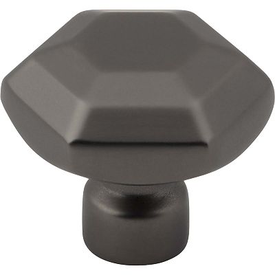 Top Knobs Coddington - Dustin 1-1/4" (32mm) Geometric Cabinet Knob (Ash Gray)