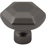 Top Knobs Coddington - Dustin 1-1/4" (32mm) Geometric Cabinet Knob (Ash Gray)