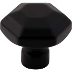 Top Knobs Coddington - Dustin 1-1/4" (32mm) Geometric Cabinet Knob (Flat Black)