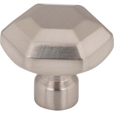 Top Knobs Coddington - Dustin 1-1/4" (32mm) Geometric Cabinet Knob (Brushed Satin Nickel)
