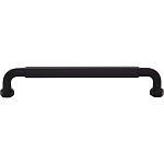 Top Knobs Coddington - Dustin 6-5/16" (160mm) Center-to-Center Cabinet Pull (Flat Black)